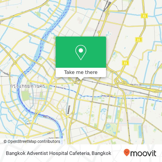 Bangkok Adventist Hospital Cafeteria map