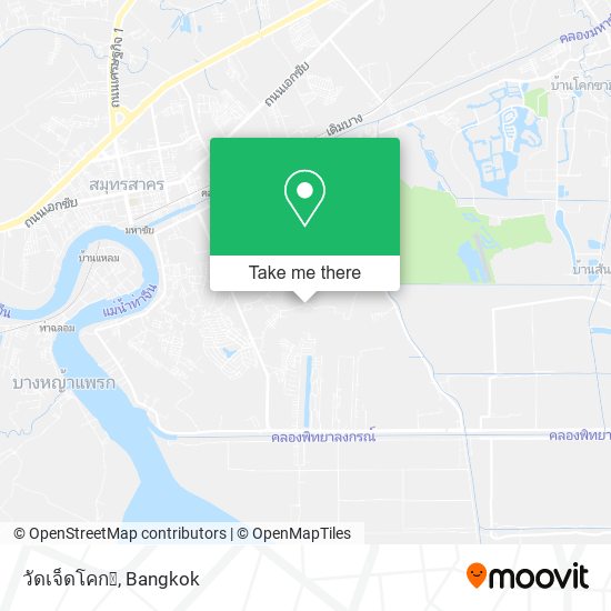 วัดเจ็ดโคก map
