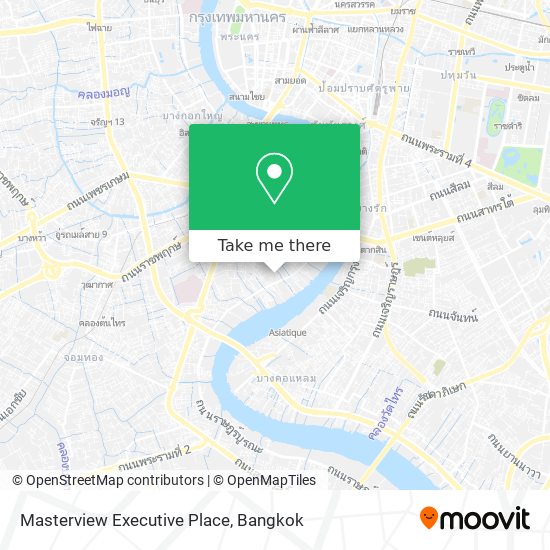 Masterview Executive Place map