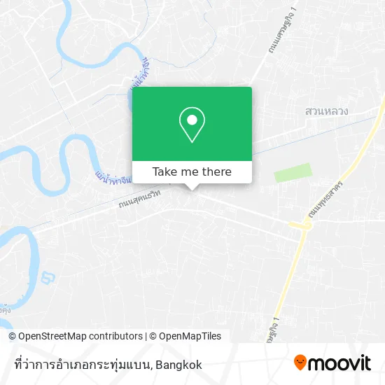 ที่ว่าการอำเภอกระทุ่มแบน map