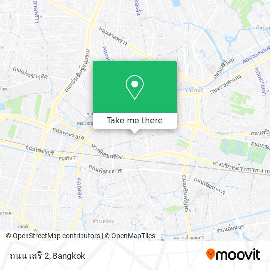 ถนน เสรี 2 map