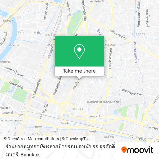 ร้านขายหมูทอดเจียงฮายป้ายรถเมล์หน้า รร.สุรศักดิ์มนตรี map