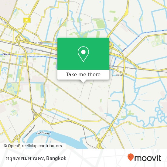 กรุงเทพมหานคร map