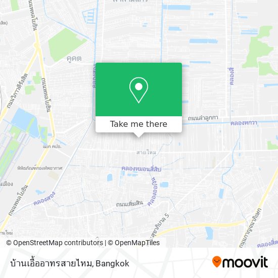 บ้านเอื้ออาทรสายไหม map