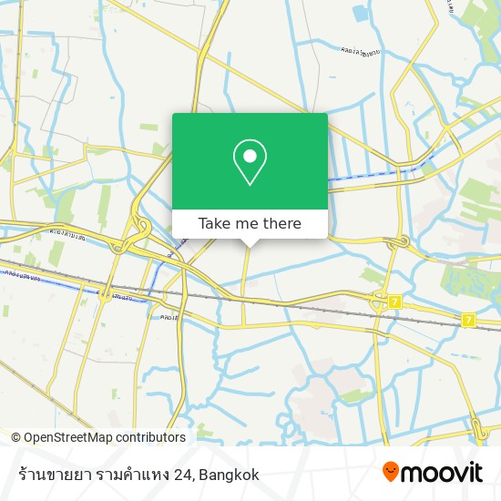 ร้านขายยา รามคำแหง 24 map