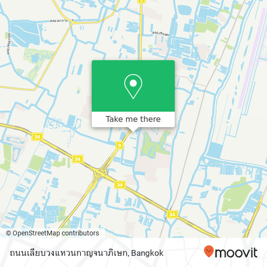 ถนนเลียบวงแหวนกาญจนาภิเษก map