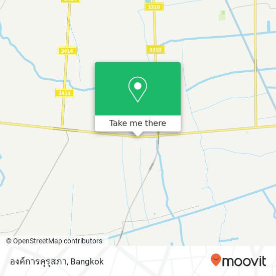 องค์การคุรุสภา map