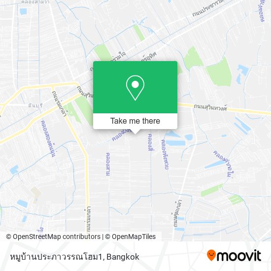 หมูบ้านประภาวรรณโฮม1 map