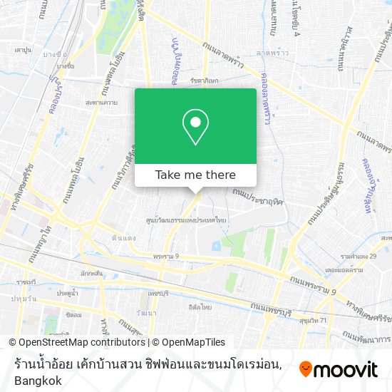 ร้านน้ำอ้อย เค้กบ้านสวน ชิฟฟ่อนและขนมโดเรม่อน map