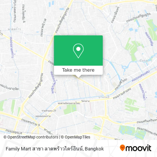 Family Mart สาขา ลาดพร้าวไดร์อินน์ map