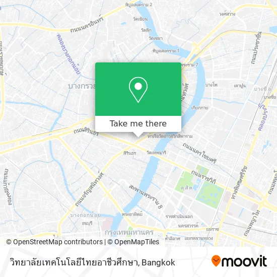 วิทยาลัยเทคโนโลยีไทยอาชีวศึกษา map