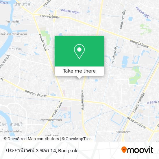 ประชานิเวศน์ 3 ซอย 14 map