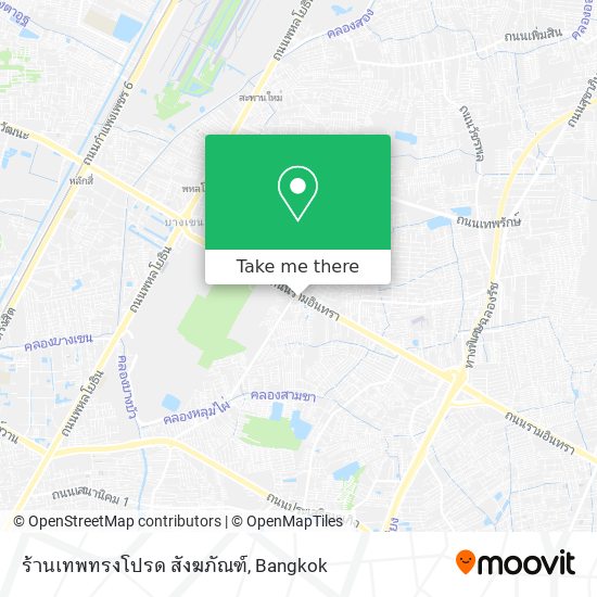 ร้านเทพทรงโปรด สังฆภัณฑ์ map