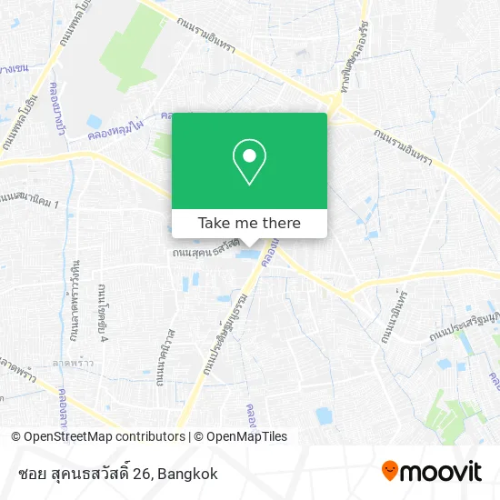 ซอย สุคนธสวัสดิ์ 26 map