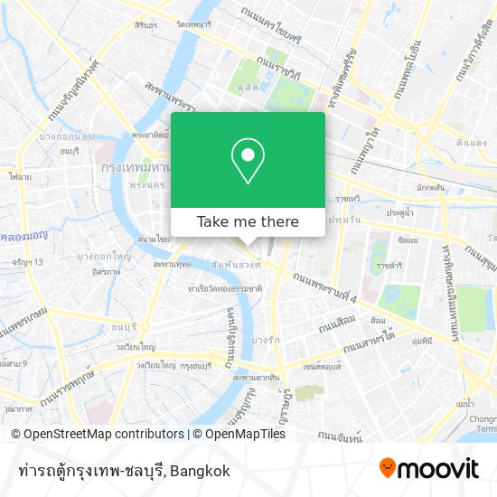 ท่ารถตู้กรุงเทพ-ชลบุรี map
