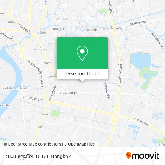 ถนน สุขุมวิท 101/1 map