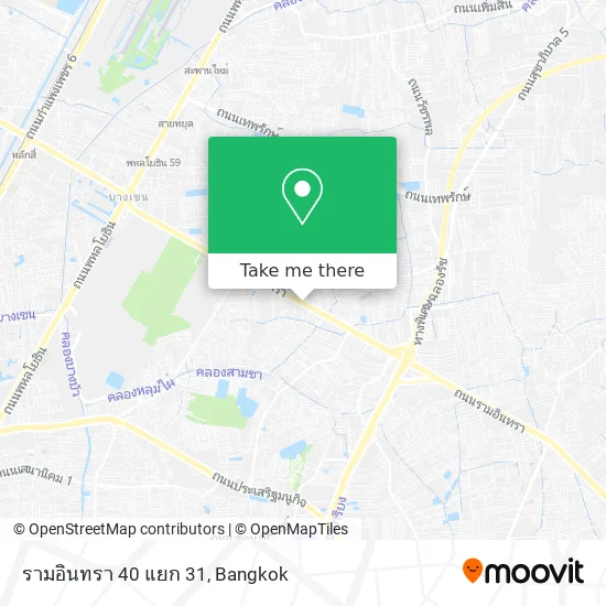 รามอินทรา 40 แยก 31 map