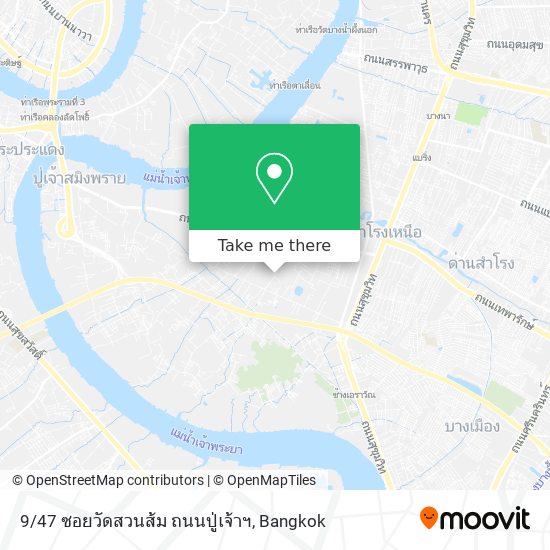 9/47 ซอยวัดสวนส้ม ถนนปู่เจ้าฯ map