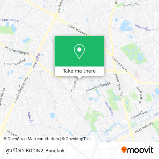ศูนย์ไทย BODIN2 map