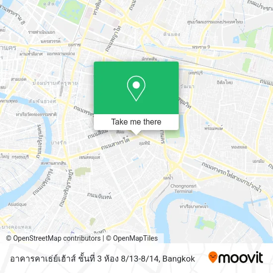อาคารคาเธ่ย์เฮ้าส์ ชั้นที่ 3 ห้อง 8 / 13-8 / 14 map