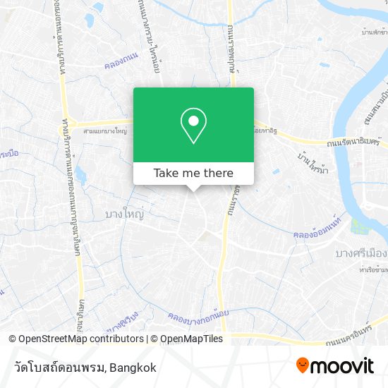 วัดโบสถ์ดอนพรม map