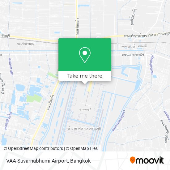 VAA Suvarnabhumi Airport map