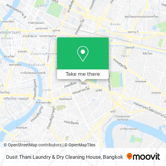 Dusit Thani Laundry & Dry Cleaning House map