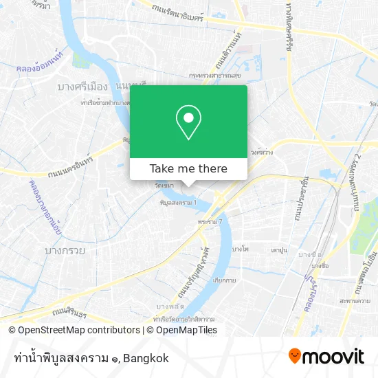 ท่าน้ำพิบูลสงคราม ๑ map