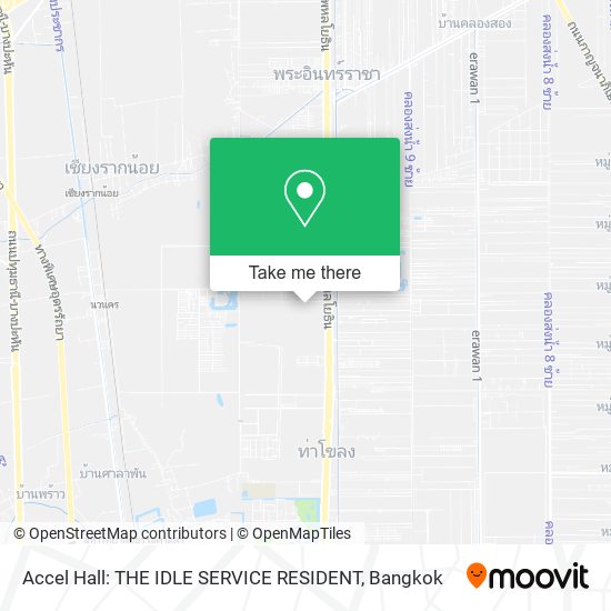 Accel Hall: THE IDLE SERVICE RESIDENT map