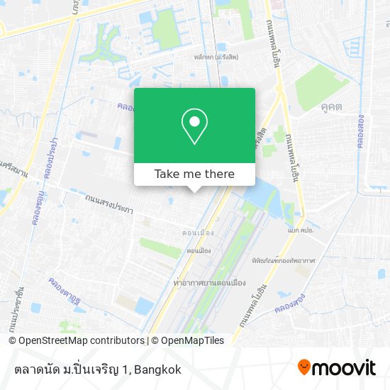 ตลาดนัด ม.ปิ่นเจริญ 1 map