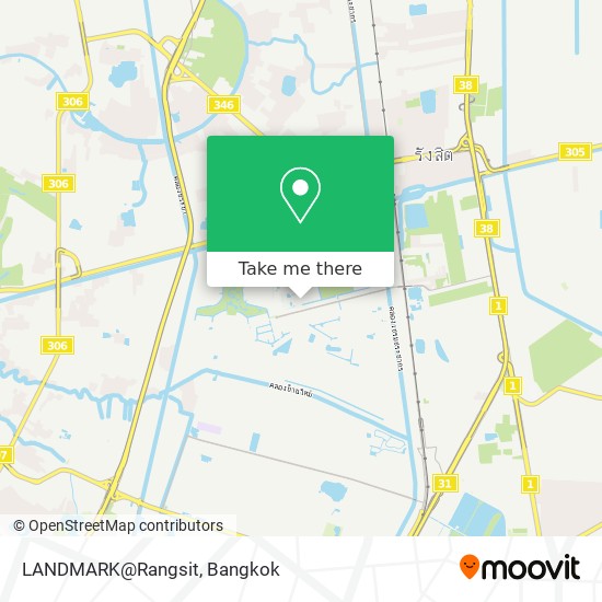 LANDMARK@Rangsit map