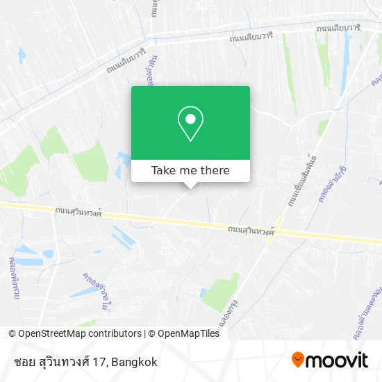 ซอย สุวินทวงศ์ 17 map