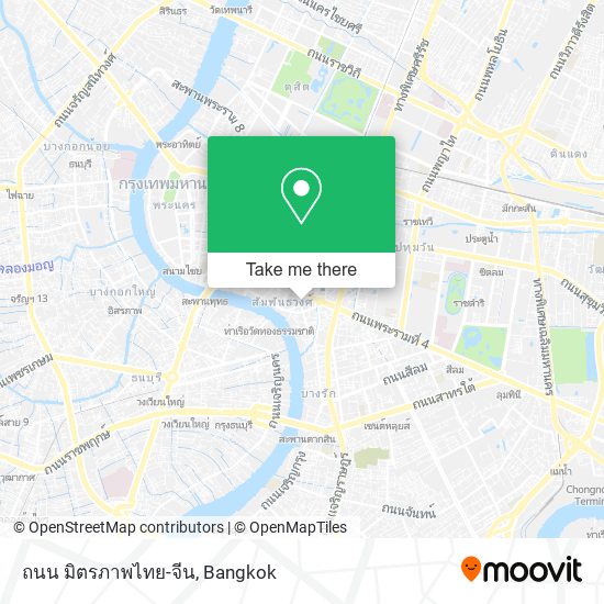 ถนน มิตรภาพไทย-จีน map