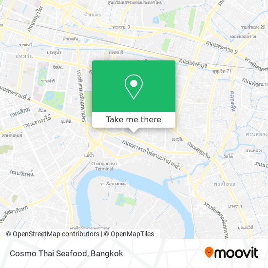 Cosmo Thai Seafood map