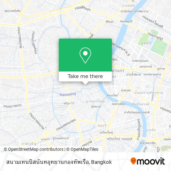 สนามเทนนิสนันทอุทยานกองทัพเรือ map