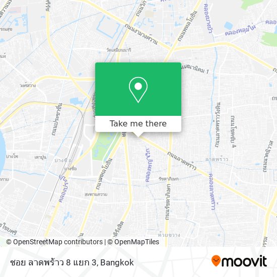 ซอย ลาดพร้าว 8 แยก 3 map