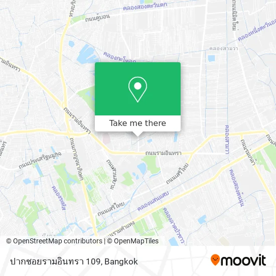 ปากซอยรามอินทรา 109 map