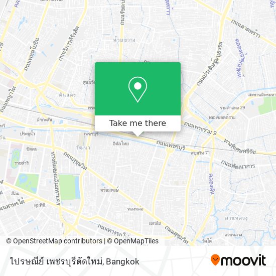 ไปรษณีย์ เพชรบุรีตัดใหม่ map