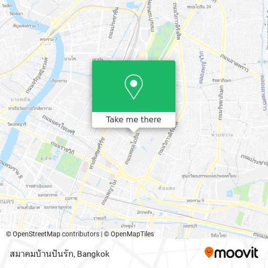 สมาคมบ้านปันรัก map