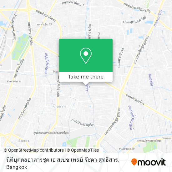 นิติบุคคลอาคารชุด เอ สเปซ เพลย์ รัชดา-สุทธิสาร map