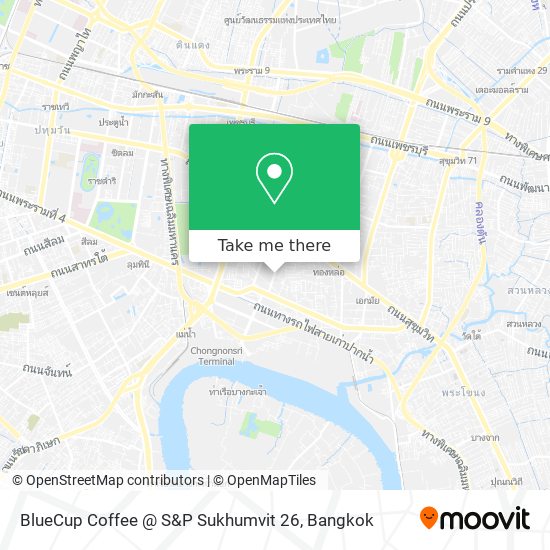 BlueCup Coffee @ S&P Sukhumvit 26 map