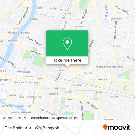 The Brain อนุสาวรีย์ map