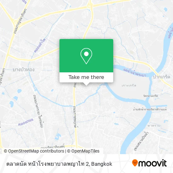 ตลาดนัด หน้าโรงพยาบาลพญาไท 2 map