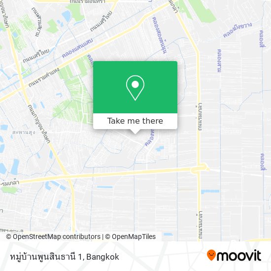 หมู่บ้านพูนสินธานี 1 map