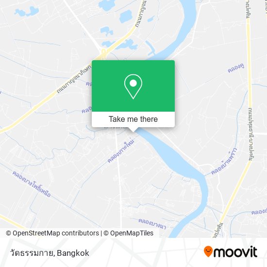 วัดธรรมกาย map