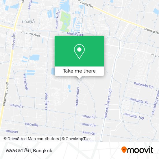 คลองตาเจี่ย map