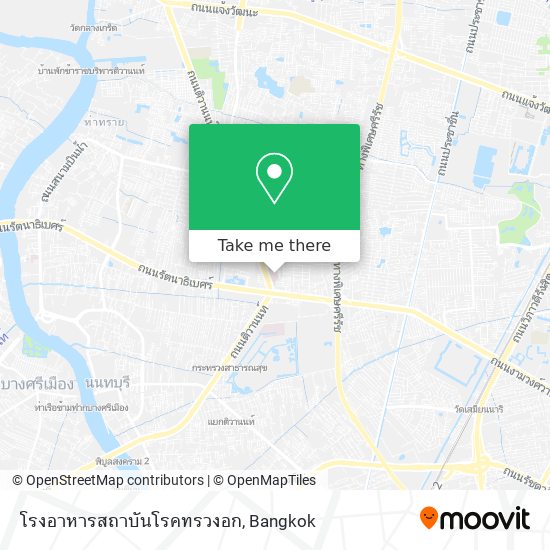 โรงอาหารสถาบันโรคทรวงอก map