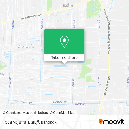 ซอย หมู่บ้านเบญบุรี map