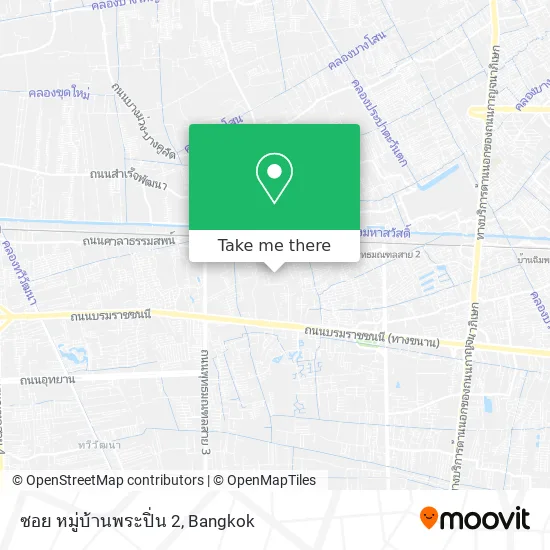 ซอย หมู่บ้านพระปิ่น 2 map