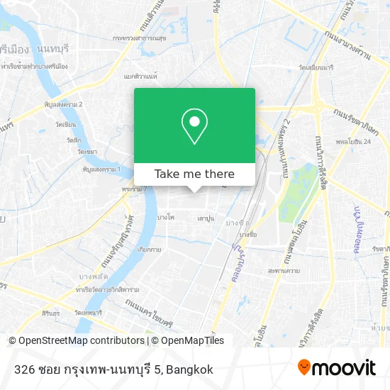 326 ซอย กรุงเทพ-นนทบุรี 5 map